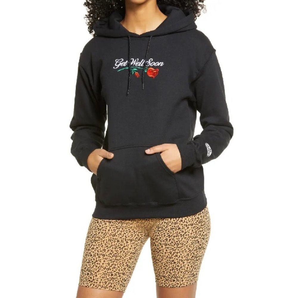 Petals And Peacocks Get Well Soon Hoodie UNISEX